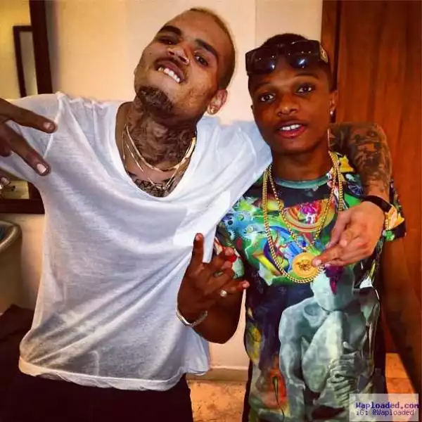Wizkid Calls Chris Brown"Real Brother" Thanking Him For Believing In Him